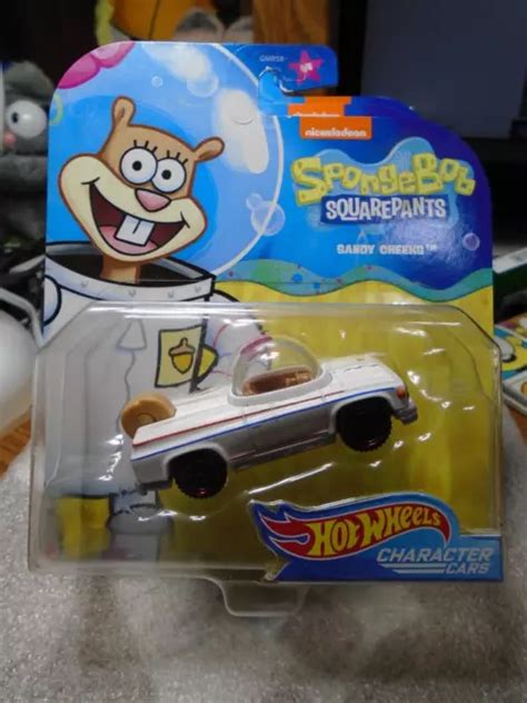 Sandy Cheeks Bob L Ponge Hot Wheels Voitures De Caract Re Eur Picclick Fr