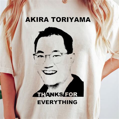 Akira Toriyama Dragon Ball RIP Shirt Akira Toriyama RIP Dragon Ball