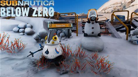 Subnautica Below Zero Spy Pengling Use In Outpost Zero Youtube