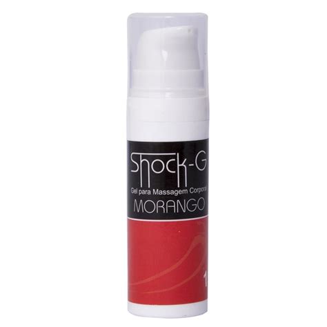 Shock G Excitante Vibro Beijável 15g La Pimienta Sex Shop BR