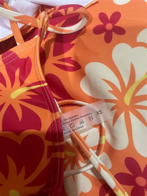 Two Piece Swim Suit Bikini With Sarong Women S Fashion Swimwear Bikinis Swimsuits On Carousell