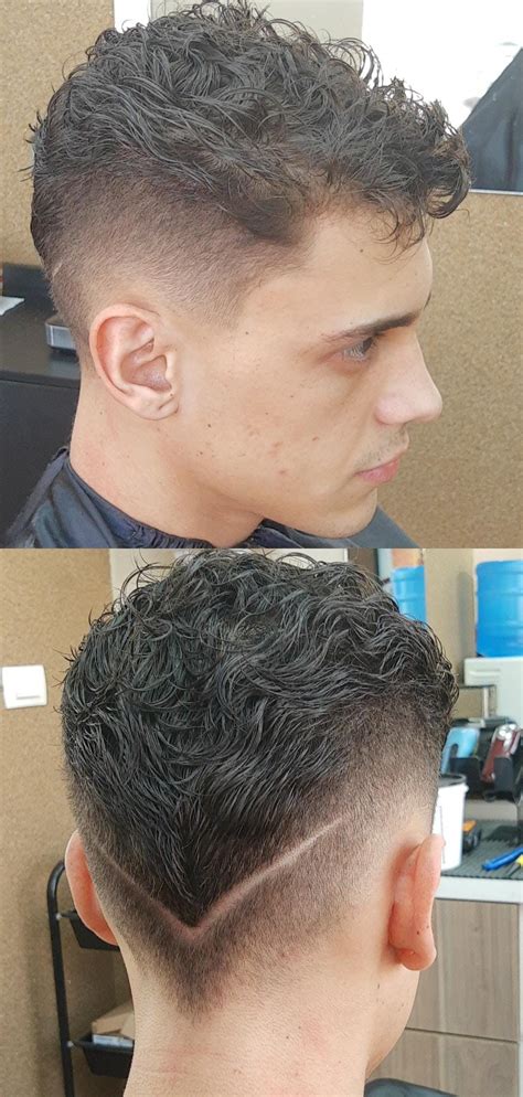 Cortes Degrade Masculino Com Risco No Cabelo De Cria - Degradê com risco | Corte de cabelo masculino, Cabelo, Cabelo masculino