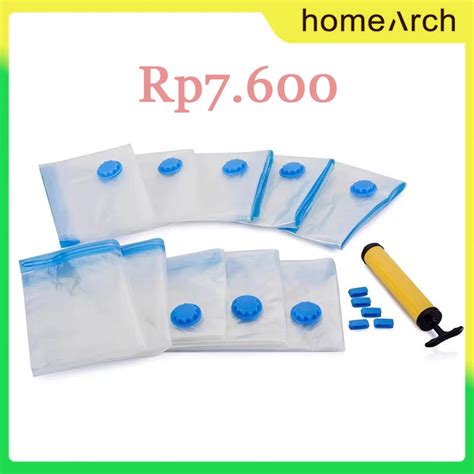 Jual Homearch Plastik Kompresi Vakum Vacum Bag Pakaian VACUM BAG Vacum