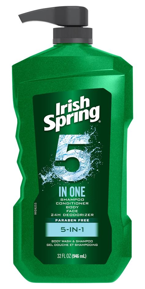 Thành phần Sữa tắm Irish Spring 5 In 1 Hair Face And Body