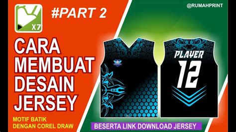 Cara Membuat Desain Jersey Bola Dengan Corel Draw Kaos Printing