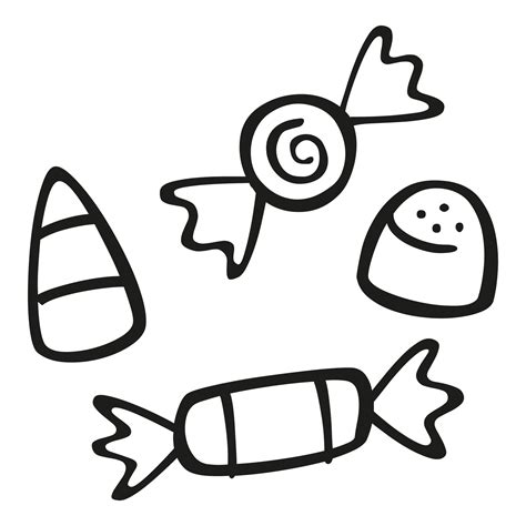 how to draw candies 6