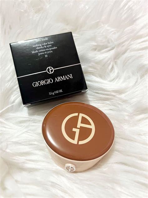 Armani Neo Nude Color Melting Cream Blush Beauty Personal Care Face