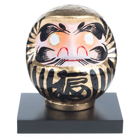 Gold Japanese Daruma Doll Lucky God Daruma Dolls Daruma Doll