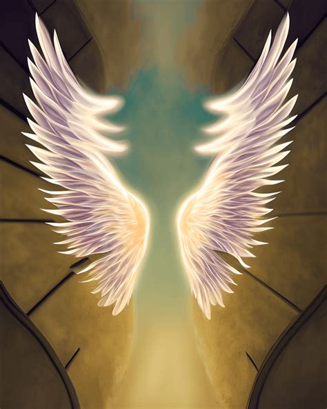 Graphisme Angel Wings Stairway To Heaven Creative Fabrica