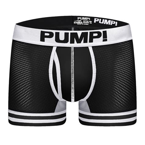 Pump Underwear Men Boxer Trunks Sexy Gay Jockstrap Breathable Men S Briefs U Convex Man Thong