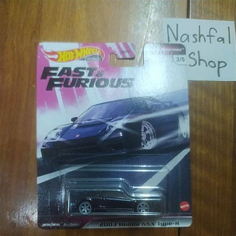 Hot Wheels Premium Fast And Furious Honda Nsx Type R Quick Shifters Iclude Protector