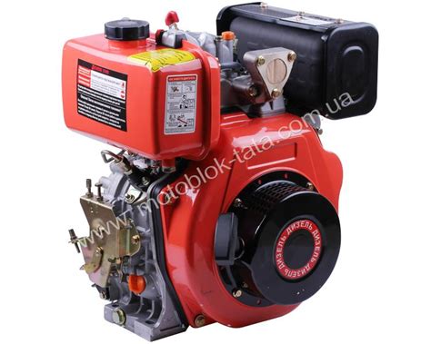 Двигатель дизельный с электростартером 178F ТАТА (с выходом вала под ...