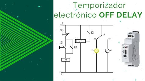 Temporizador Electr Nico Off Daley Temporizador Con Retardo A La