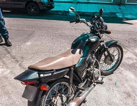 Motocicleta Adultera O De Sinal Identificador Recuperada Pela Gm