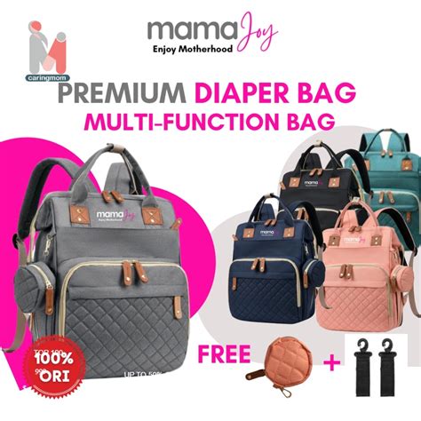 Jual Mamajoy Tas Bayi Premium Multi Function Bag Diaper Bag Tas Popok