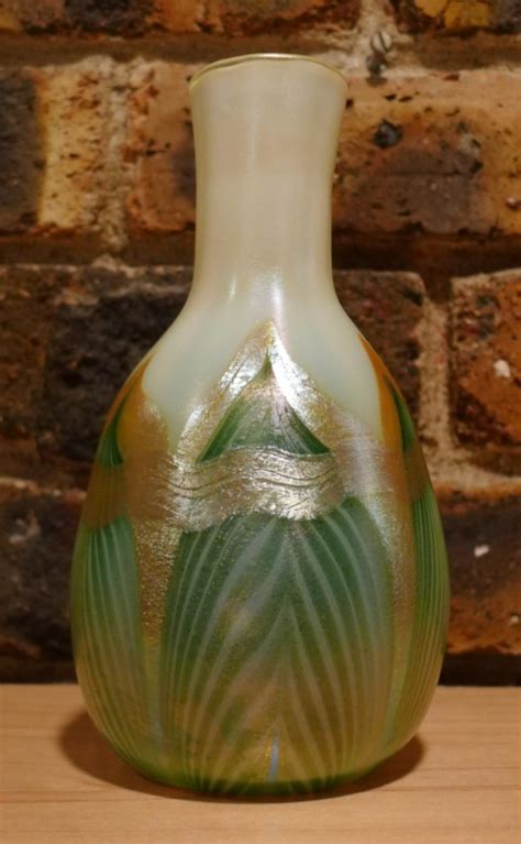 Quezal Art Glass Vase Circa 1902 Collectors Weekly