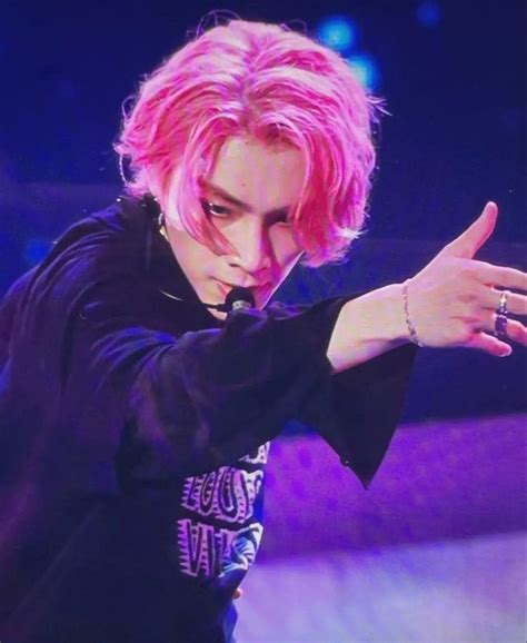 Pin By Maddie On Nct Way V Xiaojun Boyfriend Nct Pink Hair
