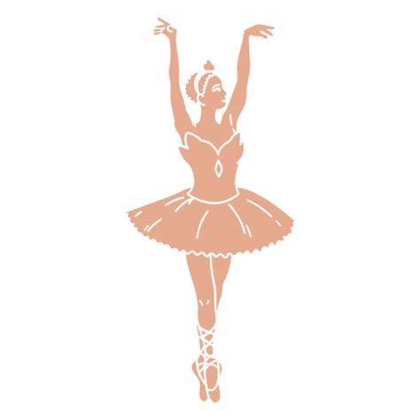 Dise O Png Y Svg De Bailarina De Ballet Recortada Mujer Para Camisetas