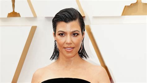 Kourtney Kardashian Wears Tiny Blue Bikini Celebrates With Travis