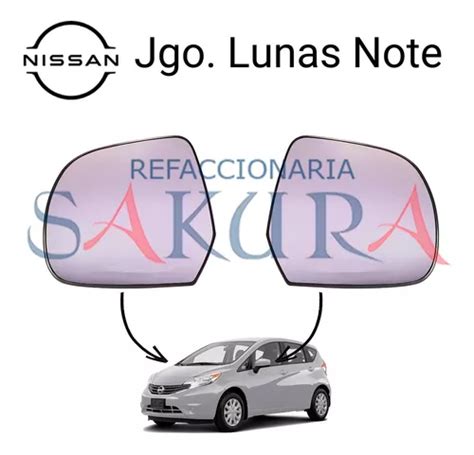 Kit Lunas Espejos Izquierda Y Derecha Note 2018 Originales Meses Sin