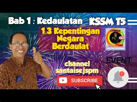 Sejarah Tingkatan 5 Kssm Bab 1 Kedaulatan Negara T5b1 Kedaulatan