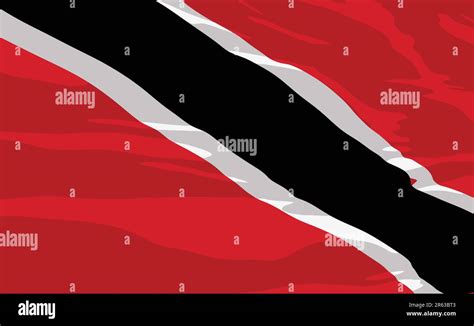 Vector Flag Of Trinidad And Tobago Stock Vector Image And Art Alamy