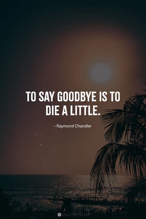 70 Goodbye Quotes to Express an Emotional Farewell - Bright Drops