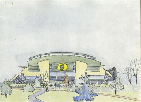 Autzen Stadium Sketchy Traveler