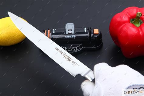 Ручная (механическая) точилка для ножей Samura трехфункциональная KSN ...
