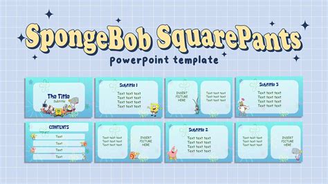 Spongebob Squarepants Powerpoint Template Jemnjar Youtube