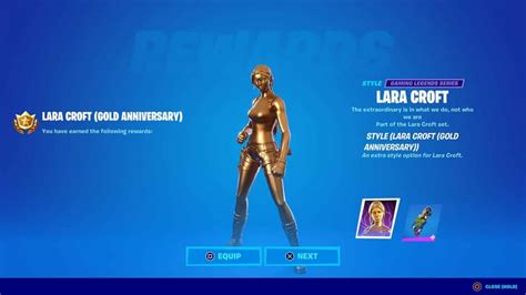 How To Get The Gold Lara Croft Skin In Fortnite Season 6 Dexerto