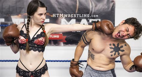 Hit The Mat Boxing And Wrestling Beat His Ass Ziva Crushes Christian SDWMV