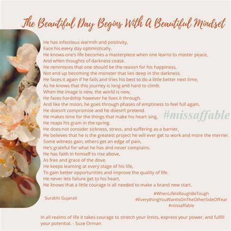 The Beautiful Day Begins With A Beautiful Mindset Missaffable