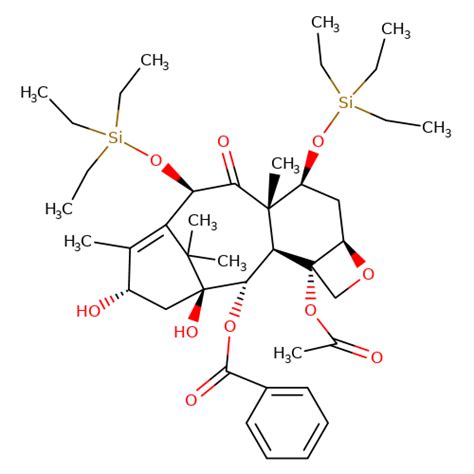 7 10 Bis[o Triethylsilyl ] 10 Deacetyl Baccatin Iii 3d Fb18795