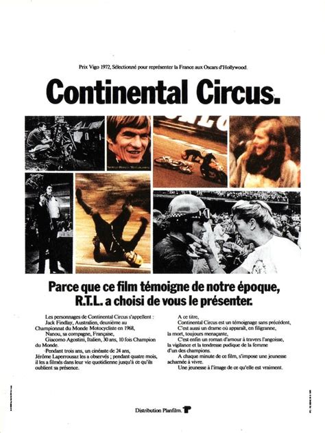 Continental Circus de Jérôme Laperrousaz 1972 Unifrance