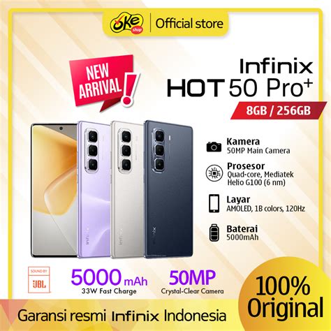 Jual Infinix Hot Pro Plus Gb Garansi Resmi Infinix Shopee