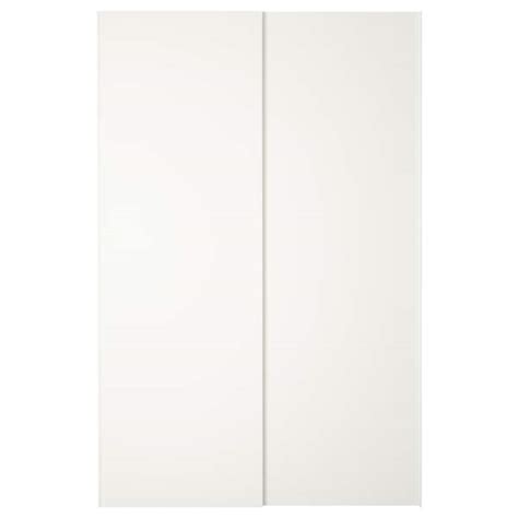 HASVIK ХАСВИК Пара раздвижных дверей, белый купить в ИКЕА — цена ...