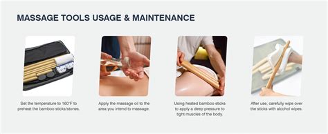 Amazon Goodtar Hot Bamboo Massage Warmer Bag W Pcs Warm Bamboo Sticks Portable