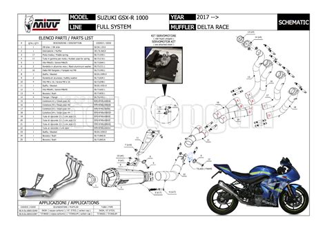 Mivv Full System Exhaust Race Delta Race F Titan Cc Suzuki Gsx R