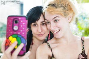 Coed Brunette Lesbian XXX Dessert