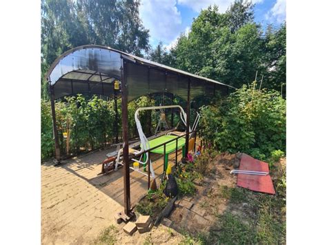 Беседка-навес "Дельта" 3х3 м с поликарбонатом [ФМ7325]