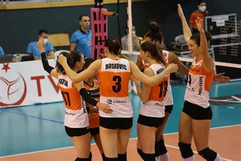 Eczacıbaşı VitrA Kuzeyboru maç sonucu 3 0 Voleybol Haberleri Spor