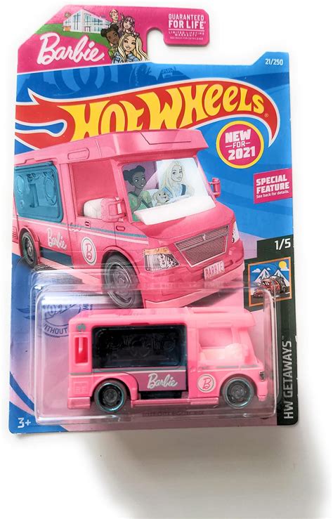 Amazon Hot Wheels Barbie Dream Camper 21 250 Juguetes Y Juegos