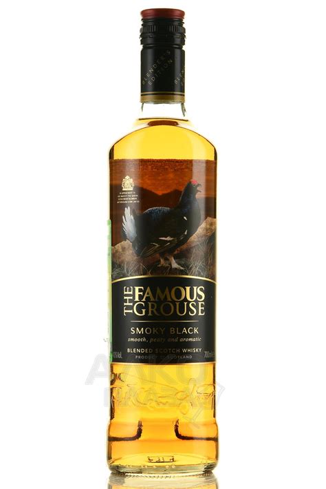 Famous Grouse Smoky Black - купить виски Фэймос Граус Смоки Блэк 0.7 л ...