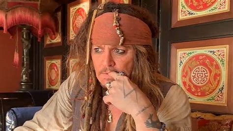 Johnny Depp Reprises Jack Sparrow Look To Fulfil Wish Of Terminally Ill Boy