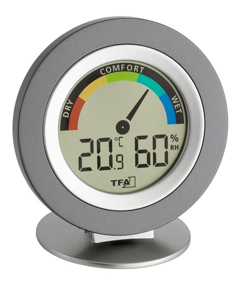 Cresbel Digitales Thermometer: Thermometer Hygrometer, Mini Thermo ...