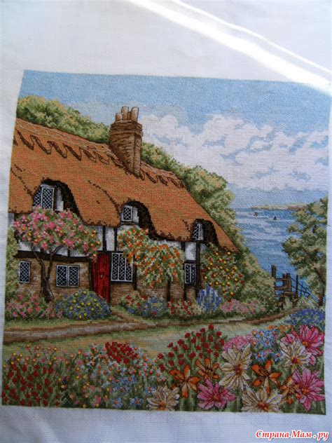 Домик в деревне. - Вышивка и все о ней - Страна Мам