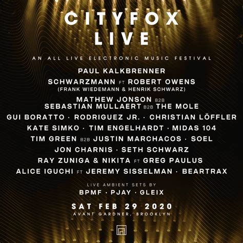 Cityfox LIVE returns to Brooklyn for second edition - News - Mixmag