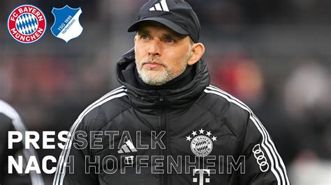 LIVE Pressetalk Nach FC Bayern TSG Hoffenheim Bundesliga