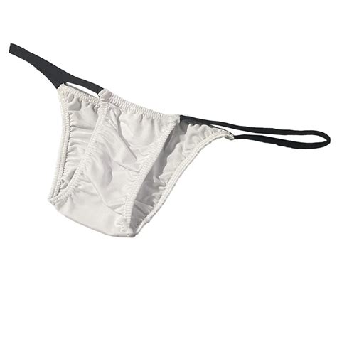 Mannen Verbeteren Peni Pouch String Bikini Slips Poseren Ondergoed Laagbouw Zachte Jockstrap